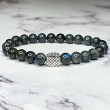 Load image into Gallery viewer, Universal Energy - Labradorite 8mm Bead Bracelet