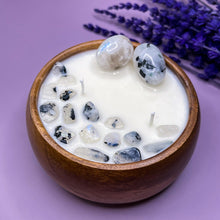 Load image into Gallery viewer, New Beginnings - Moonstone Infused Soy Wax Candle