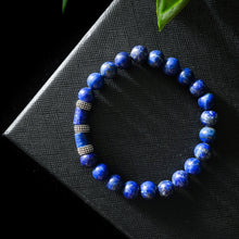 Load image into Gallery viewer, Infinite Wisdom - Lapis Lazuli 8mm Bead Bracelet