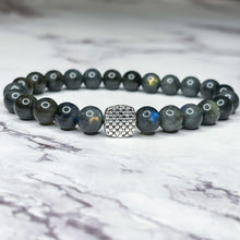 Load image into Gallery viewer, Universal Energy - Labradorite 8mm Bead Bracelet