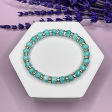 Load image into Gallery viewer, Amazonite 6mm Bead Bracelet