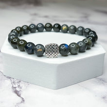Load image into Gallery viewer, Universal Energy - Labradorite 8mm Bead Bracelet