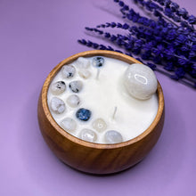 Load image into Gallery viewer, Moon Magic - Moonstone Infused Soy Wax Candle