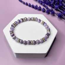 Load image into Gallery viewer, Dream Amethyst 6mm Bead Bracelet