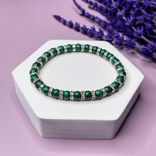 Load image into Gallery viewer, Abundant Transformation - Malachite 6mm Bead Bracelet
