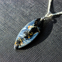 Load image into Gallery viewer, Natural Rare 18 Ct. Pietersite Stone Necklace