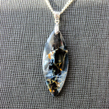 Load image into Gallery viewer, Natural Rare 18 Ct. Pietersite Stone Necklace