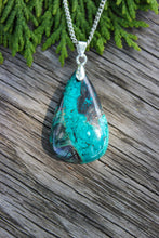 Load image into Gallery viewer, Marvelous 49 Ct. Shattuckite Pear Shape Pendant Necklace