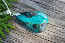 Load image into Gallery viewer, Marvelous 49 Ct. Shattuckite Pear Shape Pendant Necklace
