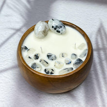 Load image into Gallery viewer, New Beginnings - Moonstone Infused Soy Wax Candle