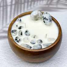 Load image into Gallery viewer, New Beginnings - Moonstone Infused Soy Wax Candle