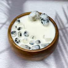 Load image into Gallery viewer, New Beginnings - Moonstone Infused Soy Wax Candle