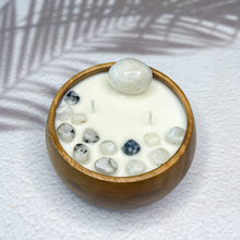 Load image into Gallery viewer, Moon Magic - Moonstone Infused Soy Wax Candle
