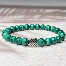 Load image into Gallery viewer, Abundant Transformation - AAAA Grade Malachite 8mm Bead Bracelet