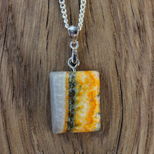 Load image into Gallery viewer, Superb 20 Ct. Natural Bumble Bee Jasper Pendant Necklace