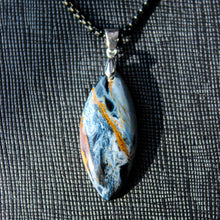 Load image into Gallery viewer, Absolutely Gorgeous AAA Quality 18 Ct. Pietersite Stone Necklace
