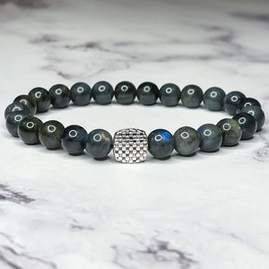 Universal Energy - Labradorite 8mm Bead Bracelet