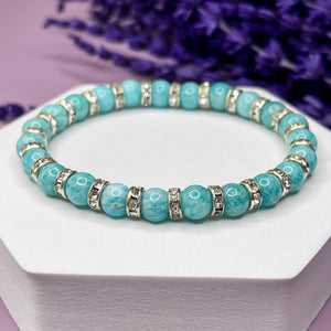 Amazonite 6mm Bead Bracelet