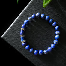 Load image into Gallery viewer, Infinite Wisdom - Lapis Lazuli 8mm Bead Bracelet
