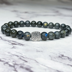 Universal Energy - Labradorite 8mm Bead Bracelet