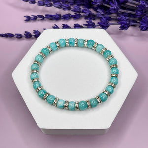 Amazonite 6mm Bead Bracelet