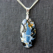 Load image into Gallery viewer, Rare 18.8 Ct. Pietersite Crystal Necklace
