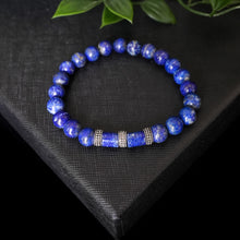 Load image into Gallery viewer, Infinite Wisdom - Lapis Lazuli 8mm Bead Bracelet
