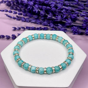 Amazonite 6mm Bead Bracelet