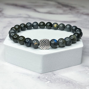 Universal Energy - Labradorite 8mm Bead Bracelet