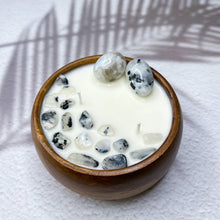 Load image into Gallery viewer, New Beginnings - Moonstone Infused Soy Wax Candle
