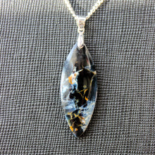 Load image into Gallery viewer, Natural Rare 18 Ct. Pietersite Stone Necklace
