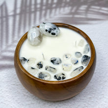 Load image into Gallery viewer, New Beginnings - Moonstone Infused Soy Wax Candle
