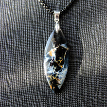 Load image into Gallery viewer, Natural Rare 18 Ct. Pietersite Stone Necklace
