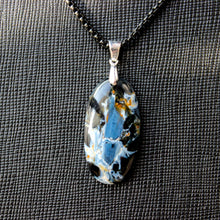 Load image into Gallery viewer, Rare 18.8 Ct. Pietersite Crystal Necklace
