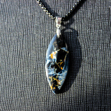 Load image into Gallery viewer, Natural Rare 18 Ct. Pietersite Stone Necklace
